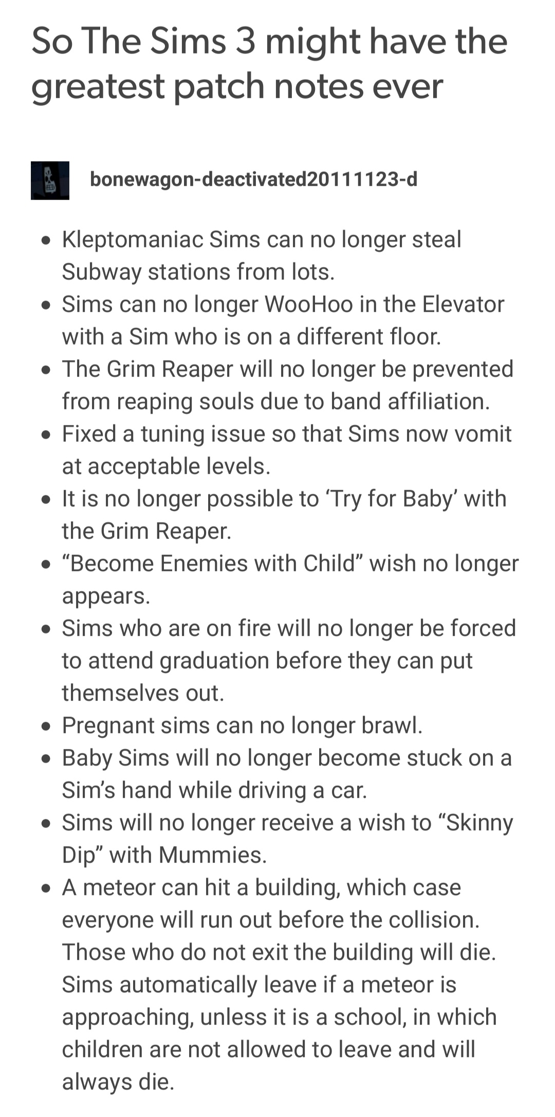 the sims 3 patches